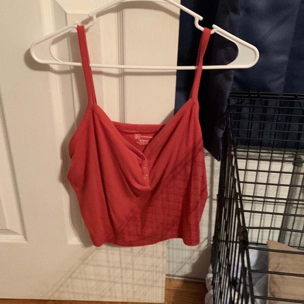 Burnt Orange XL Tank Top